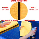 Microfiber 16"x24" yellow - Nanoskinpr