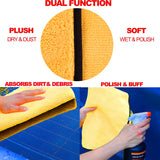 Microfiber 16"x24" yellow - Nanoskinpr